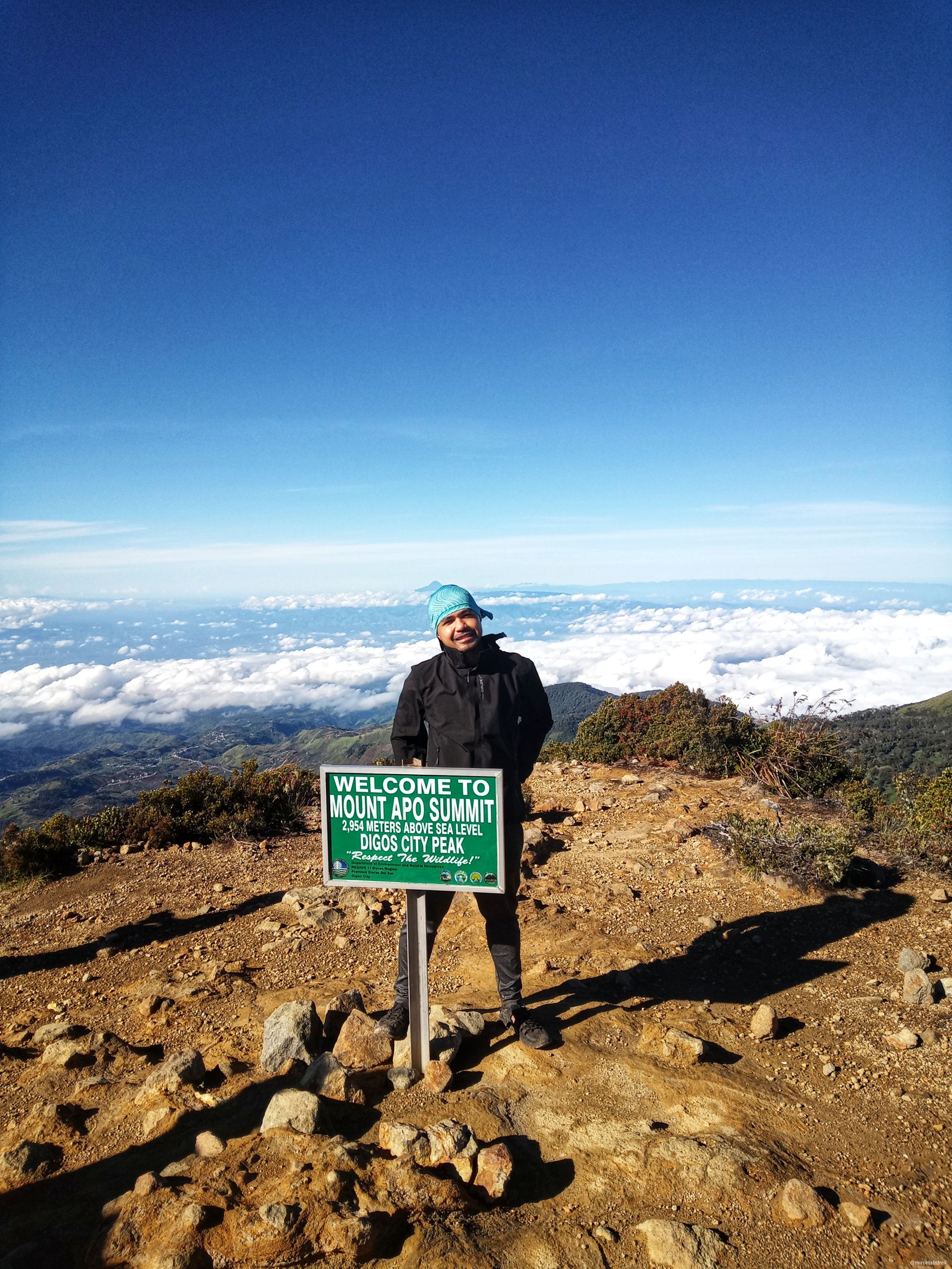 The summit of Mount Apo